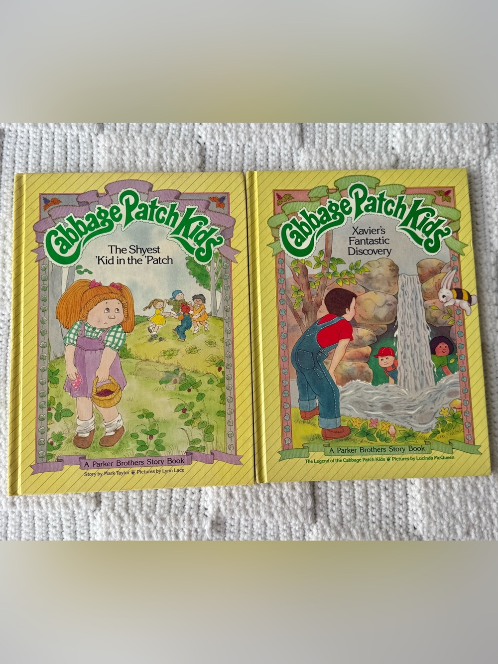 Vintage 1984 Cabbage Patch Kids hardcover storybooks